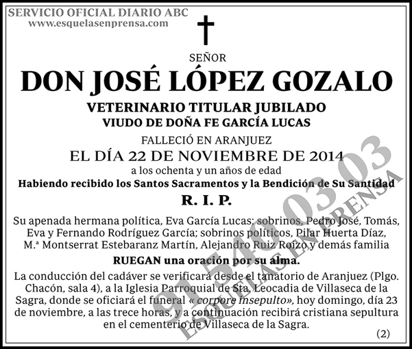 José López Gozalo